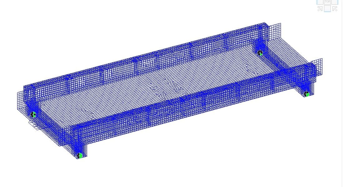 Výpočtový model nosnej konštrukcie