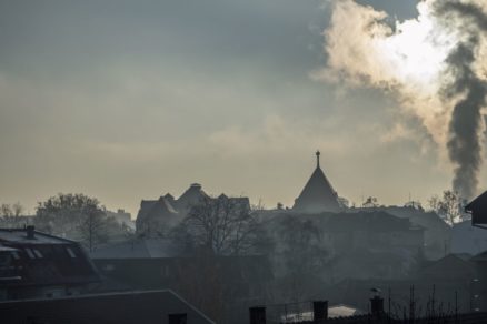 Znečistenie vzduchu mesto