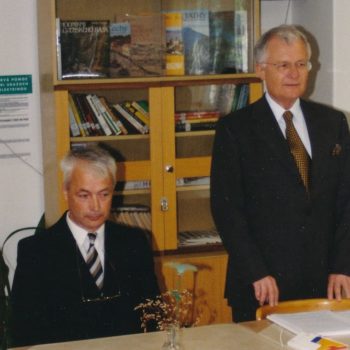 Ing. Osuský (vľavo) a prof. Nemetschek