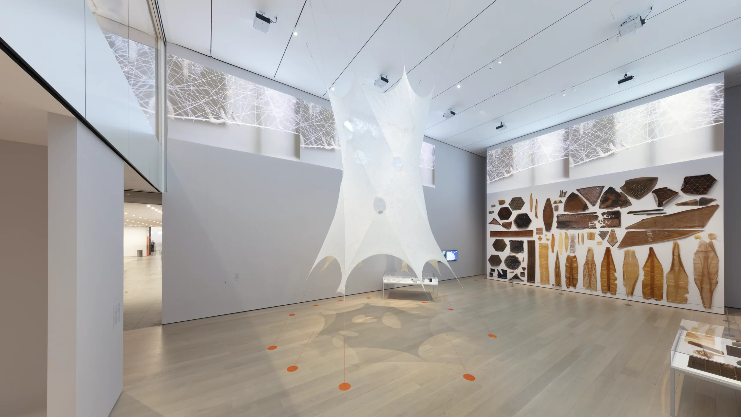  Silk Pavilion II nainštalovaný v MoMA