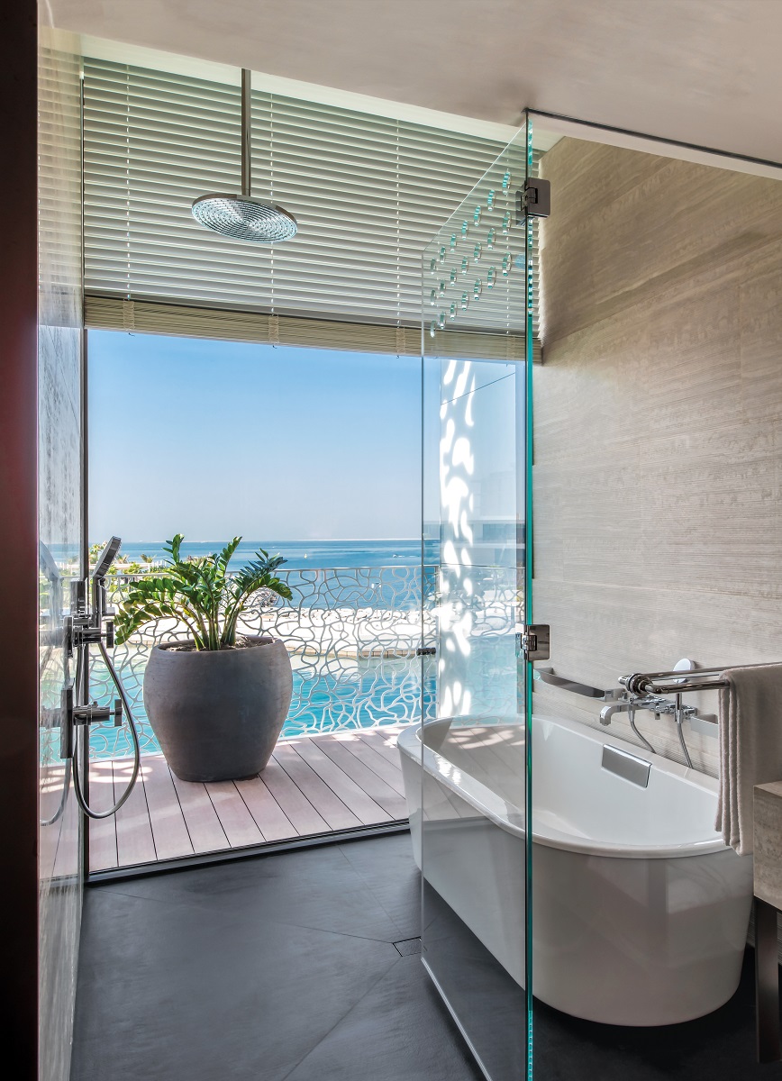 Bvlgari Resort Dubai PremiumOceanViewBathroom