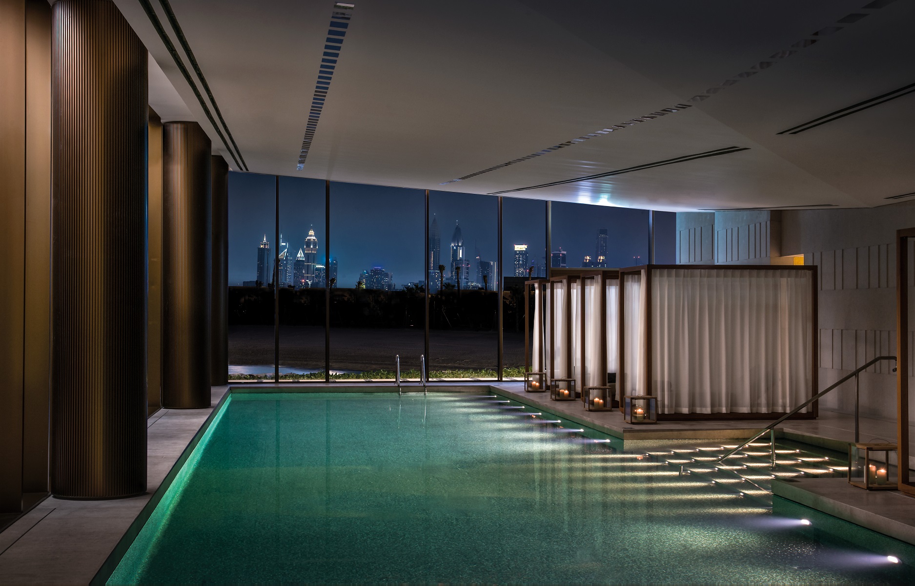 Bvlgari Resort Dubai TheBvlgariSpa NightView