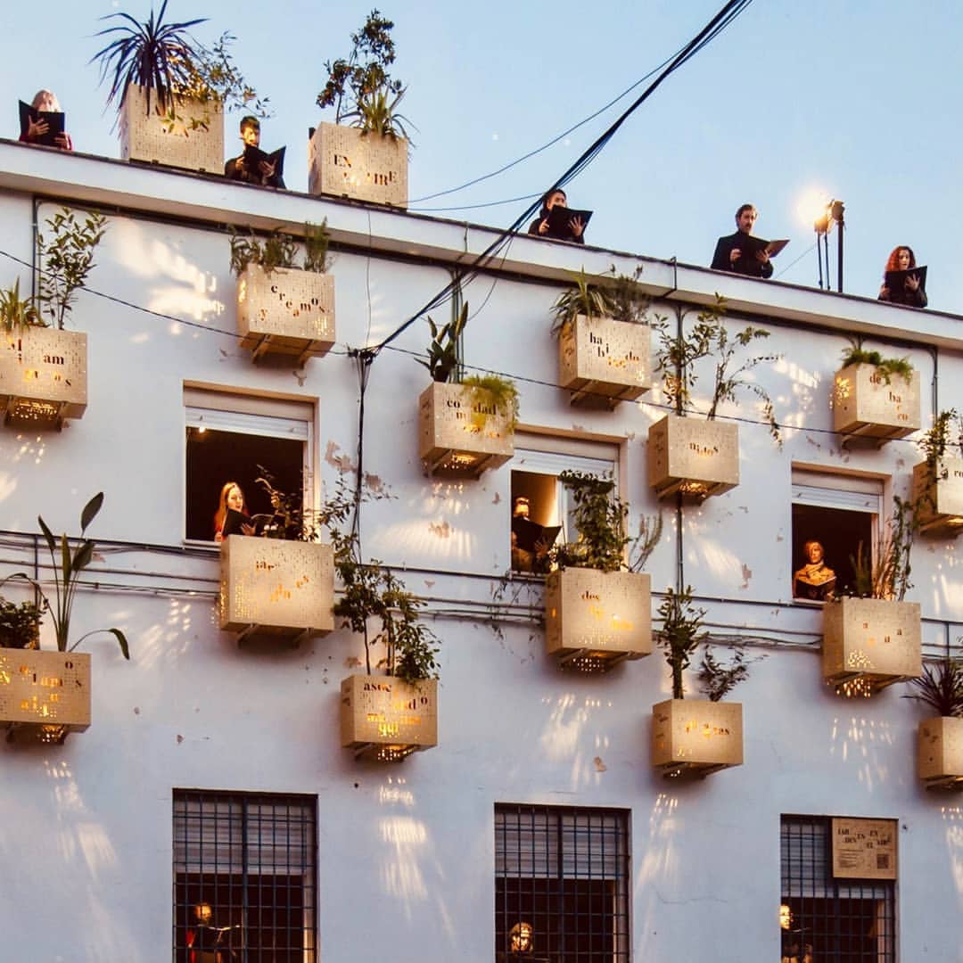 Vertikálne záhrady v španielskej Seville
