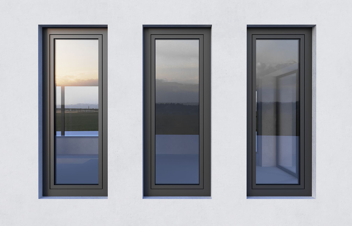 1. Okná INCON DESIGN predstavujú spojenie výborných tepelnoizolačných vlastností a bezúdržbovosti plastových okien a originálneho vzhľadu hliníka.