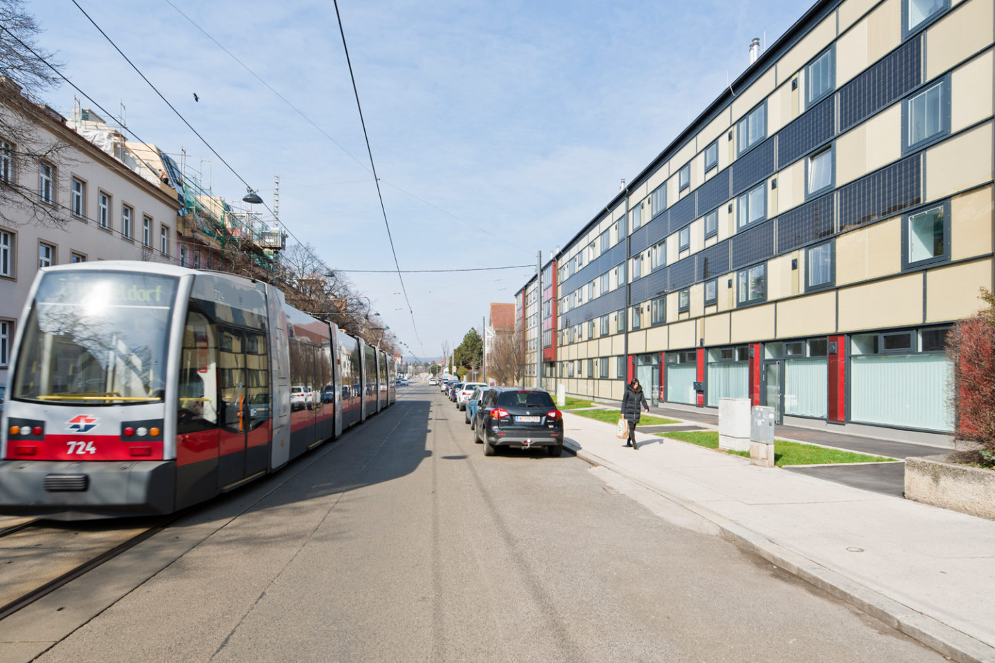 Starší bytový dom na Hütteldorfer Straße vo Viedni sa po hĺbkovej obnove zmenil na pasívnu budovu