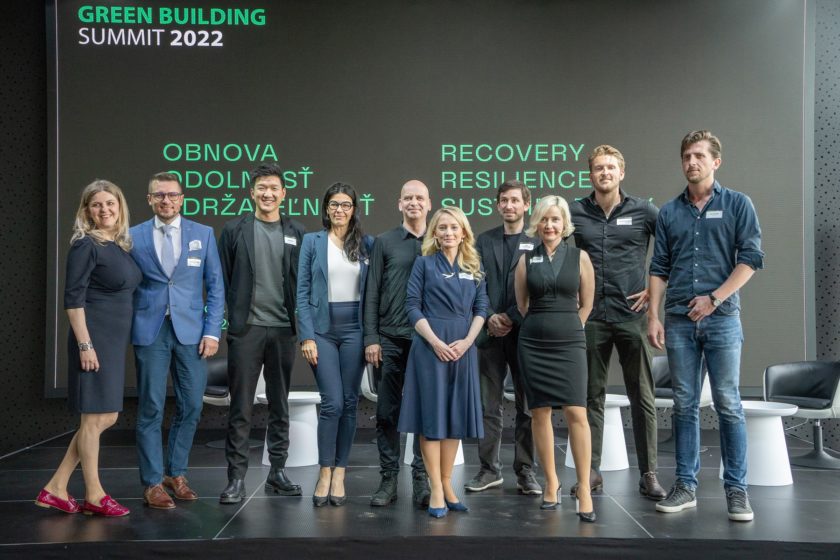 Účastníci Green Building Summitu 2022.