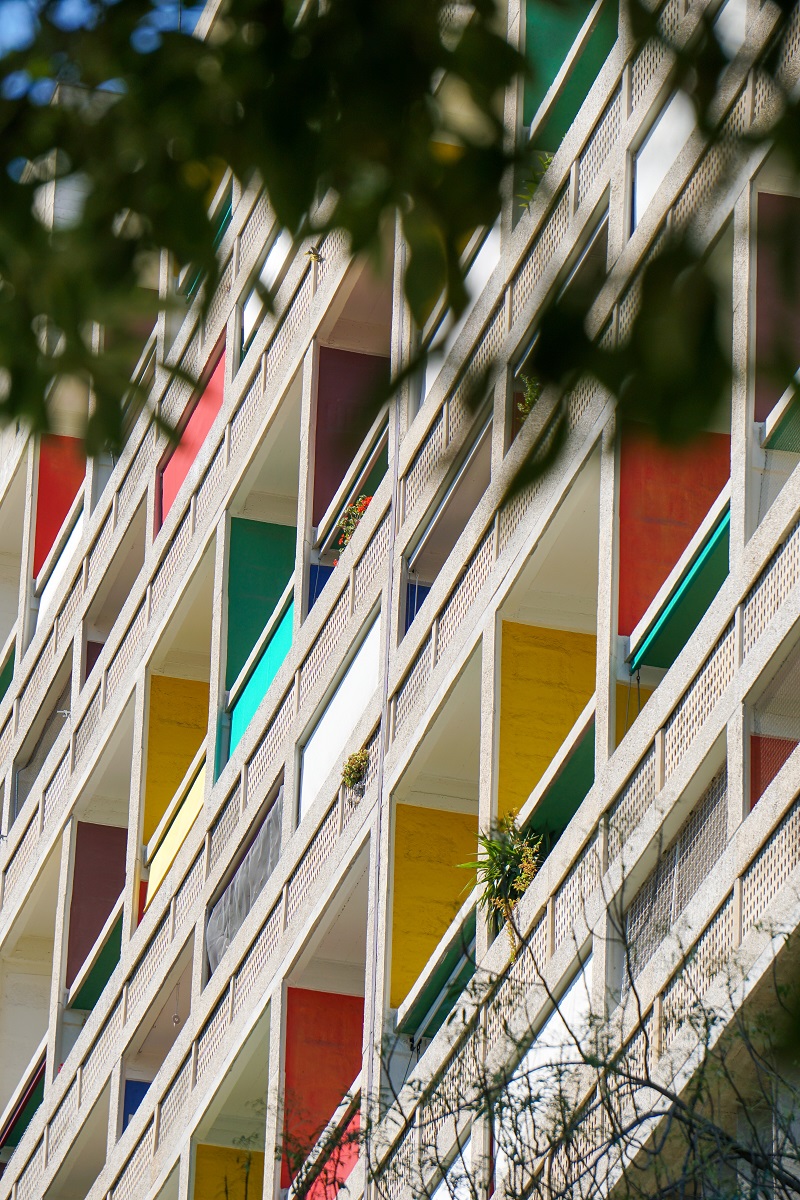 Netradičné okná od Le Courbusier.