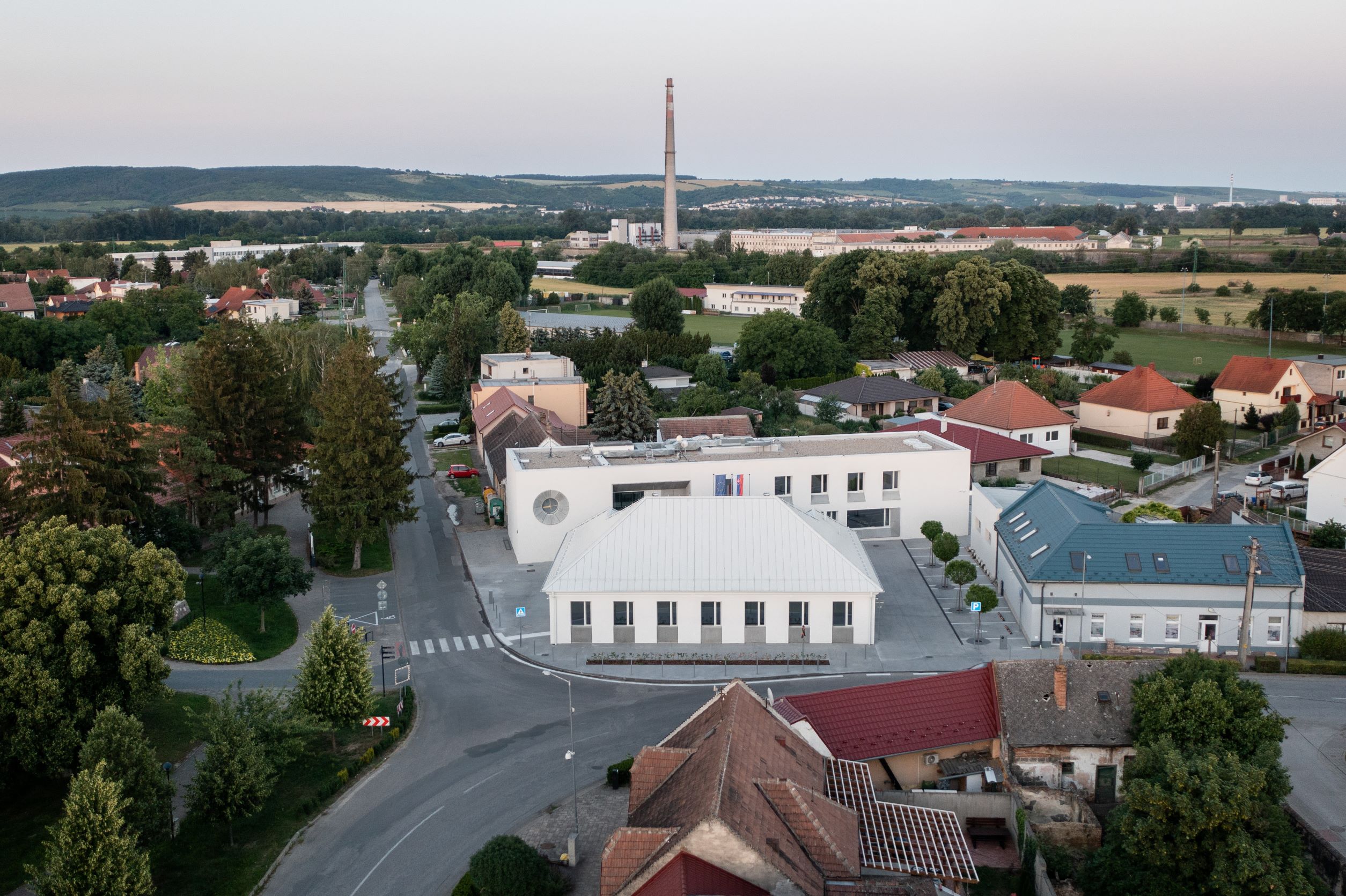 Mestský úrad Lepoldov, pohľad 