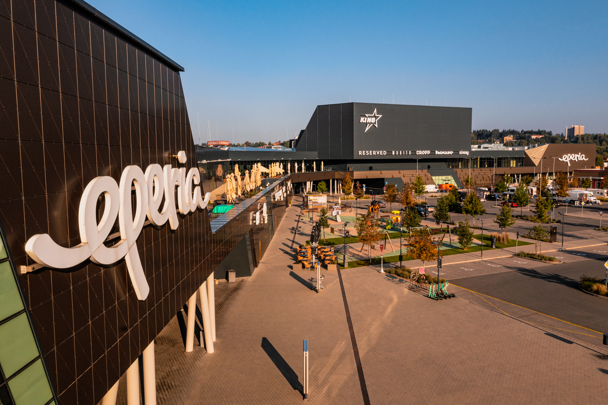 Eperia Shopping Mall – 2. etapa v Prešove (2021).