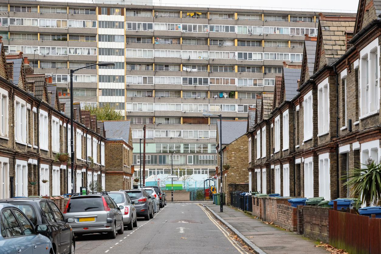 Taplow House v Aylesbury Estate. Londýn