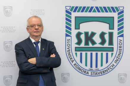 Predseda Slovenskej komory stavebných inžinierov Vladimír Benko