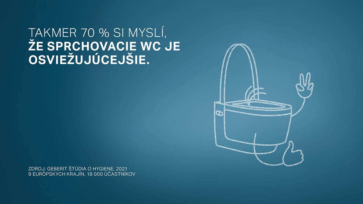 Sprchovacie WC sa tešia mimoriadnej obľube a pokiaľ ide o očistu vodou, v Európe sú jednoznačnou jednotkou na trhu.