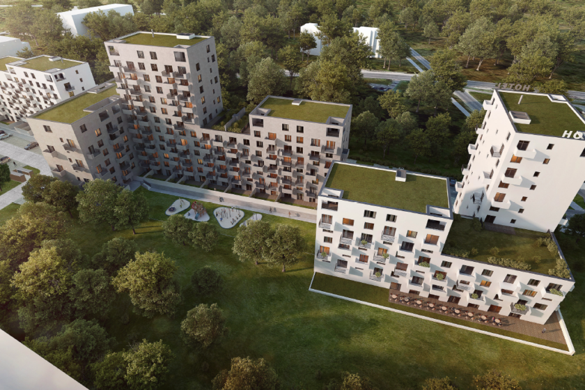 Polyfunkčný súbor Agátová: Strabag chce stavať v Dúbravke, má v pláne byty a hotel