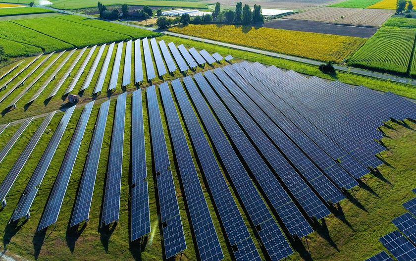 Ilustračná foto, fotovoltaická elektráreň.