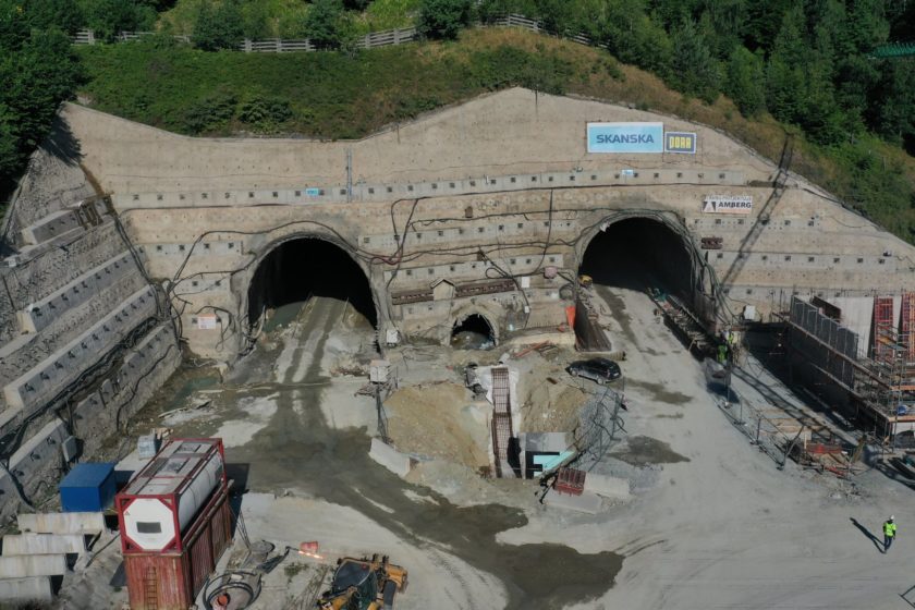 Tunel Višňové, 2022