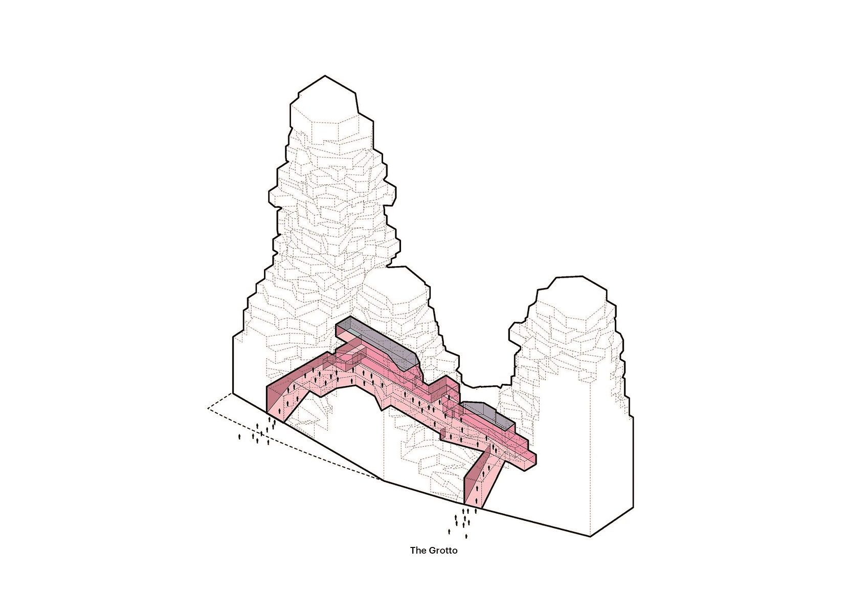 Diagram Polyfunkčný komplex Valley, Zuidas, Amsterdam, Holandsko