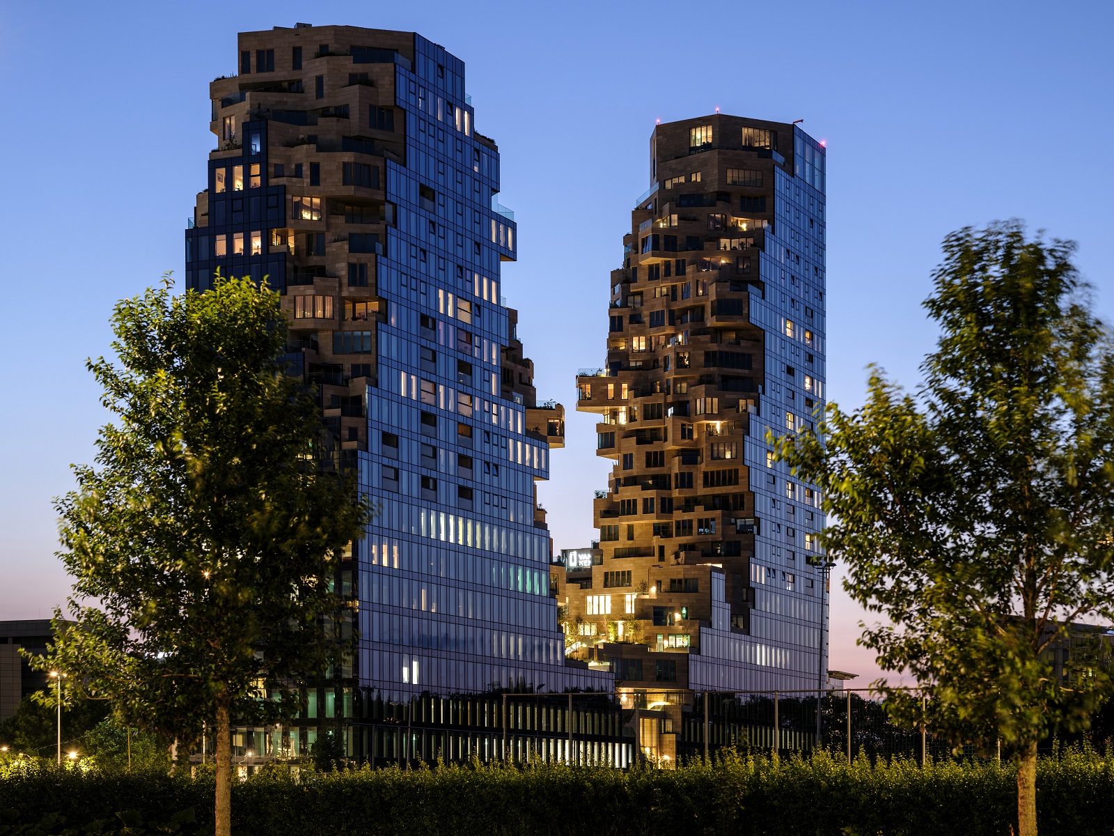 Polyfunkčný komplex Valley, Zuidas, Amsterdam, Holandsko