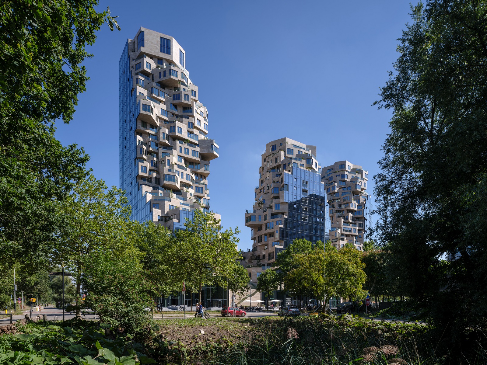 Polyfunkčný komplex Valley, Zuidas, Amsterdam, Holandsko