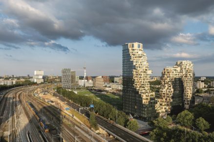 Polyfunkčný komplex Valley, Zuidas, Amsterdam, Holandsko