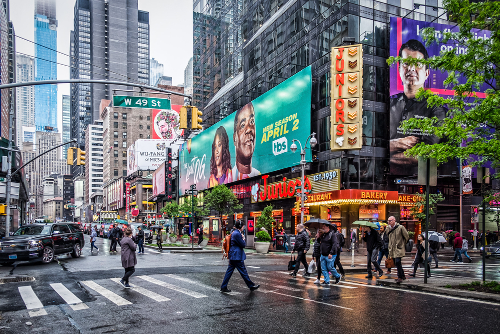 East 49th street, New York.