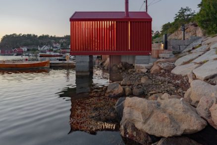 Badehus pobrezie Hankosundet Norsko 11