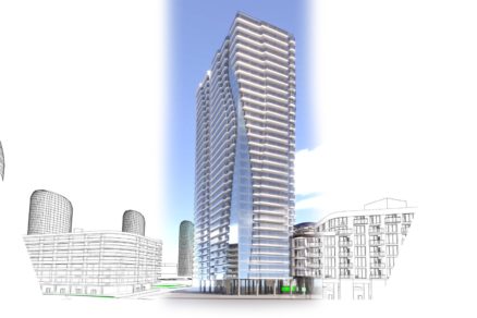 Vizualizácia Ister Tower