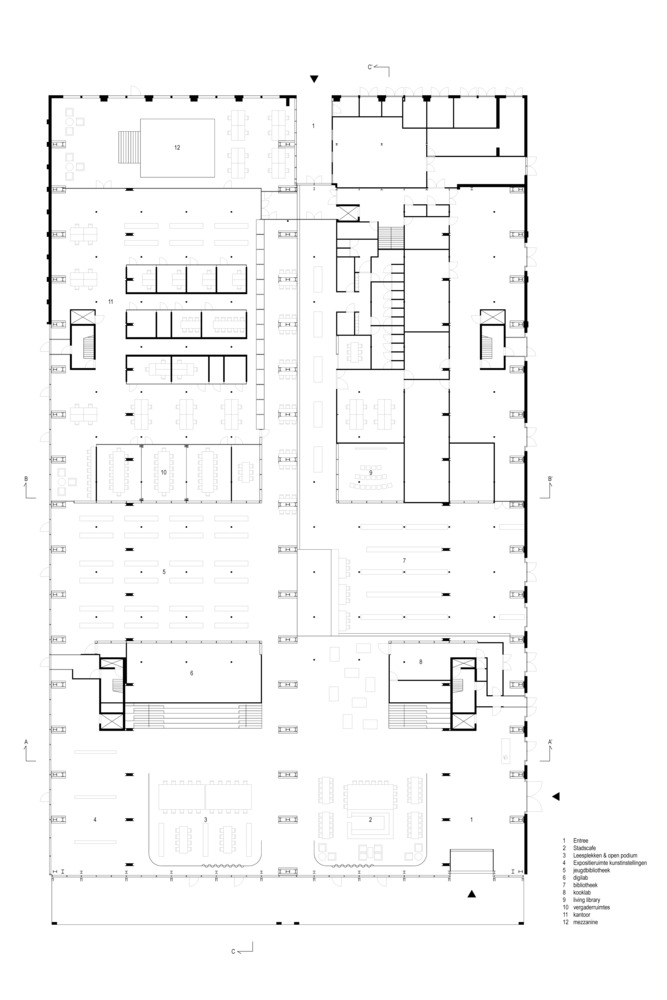 LocHal Plan 01 Ground Floor Civic Architects