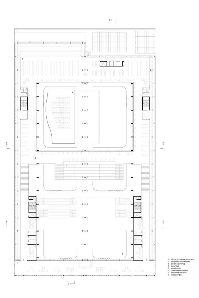 LocHal Plan 02 Second and third Floor Civic Architects