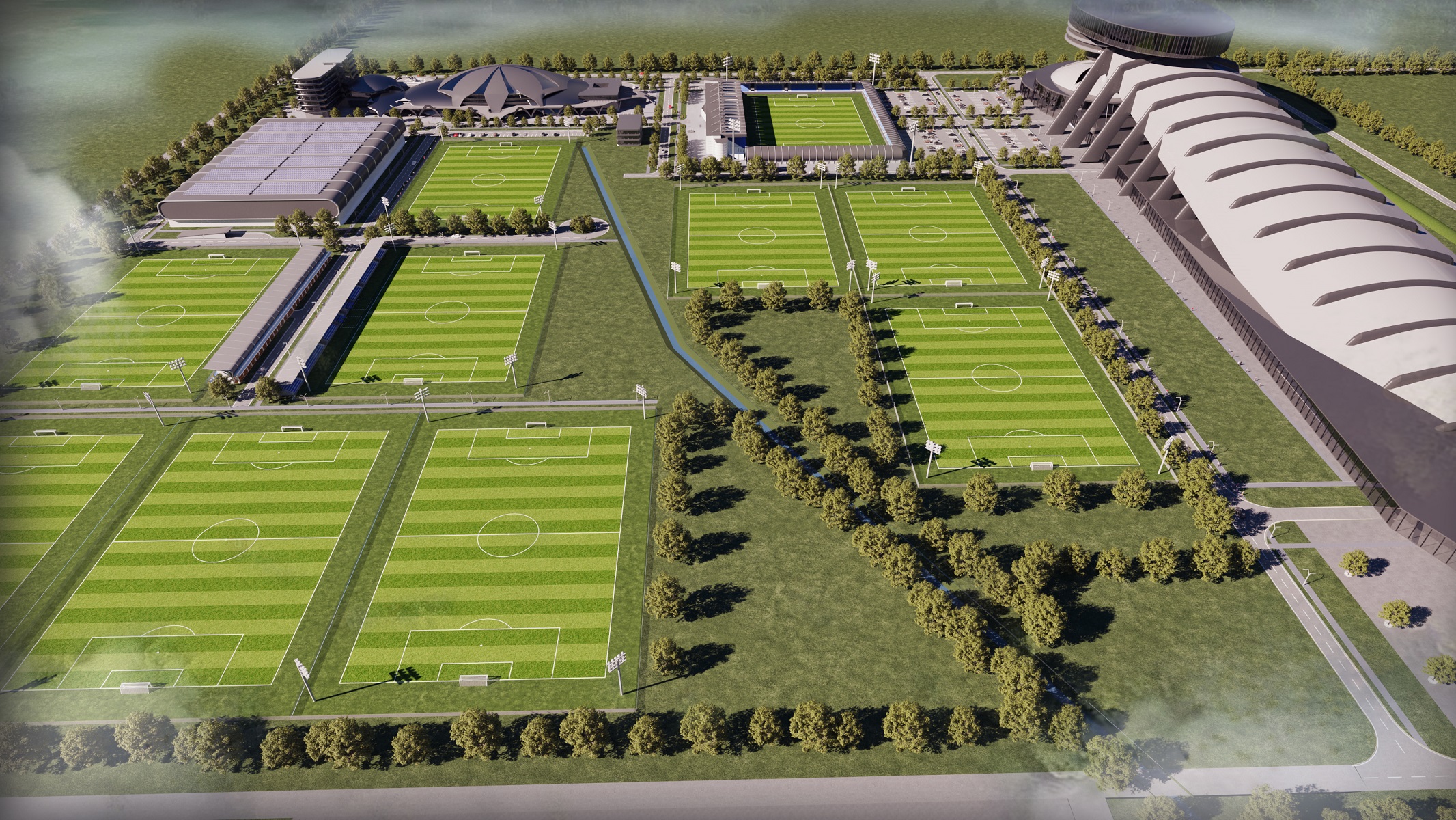 V úlohe tréningového centra môže figurovať aj plánovaný Sport Park International v Galante. 