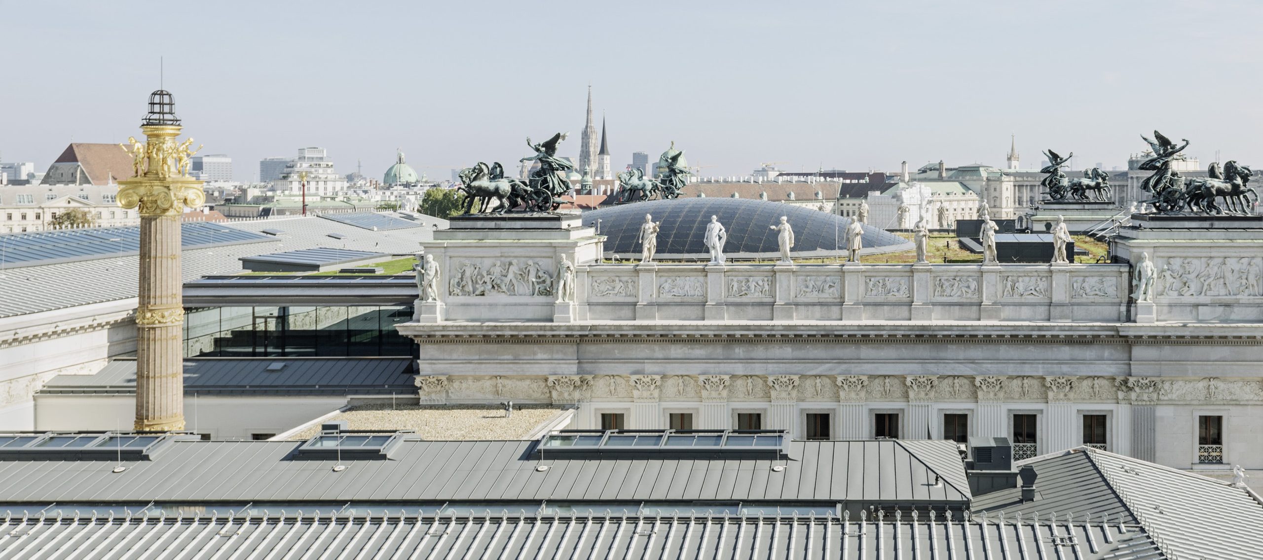 Zrekonštruovaný rakúsky parlament 