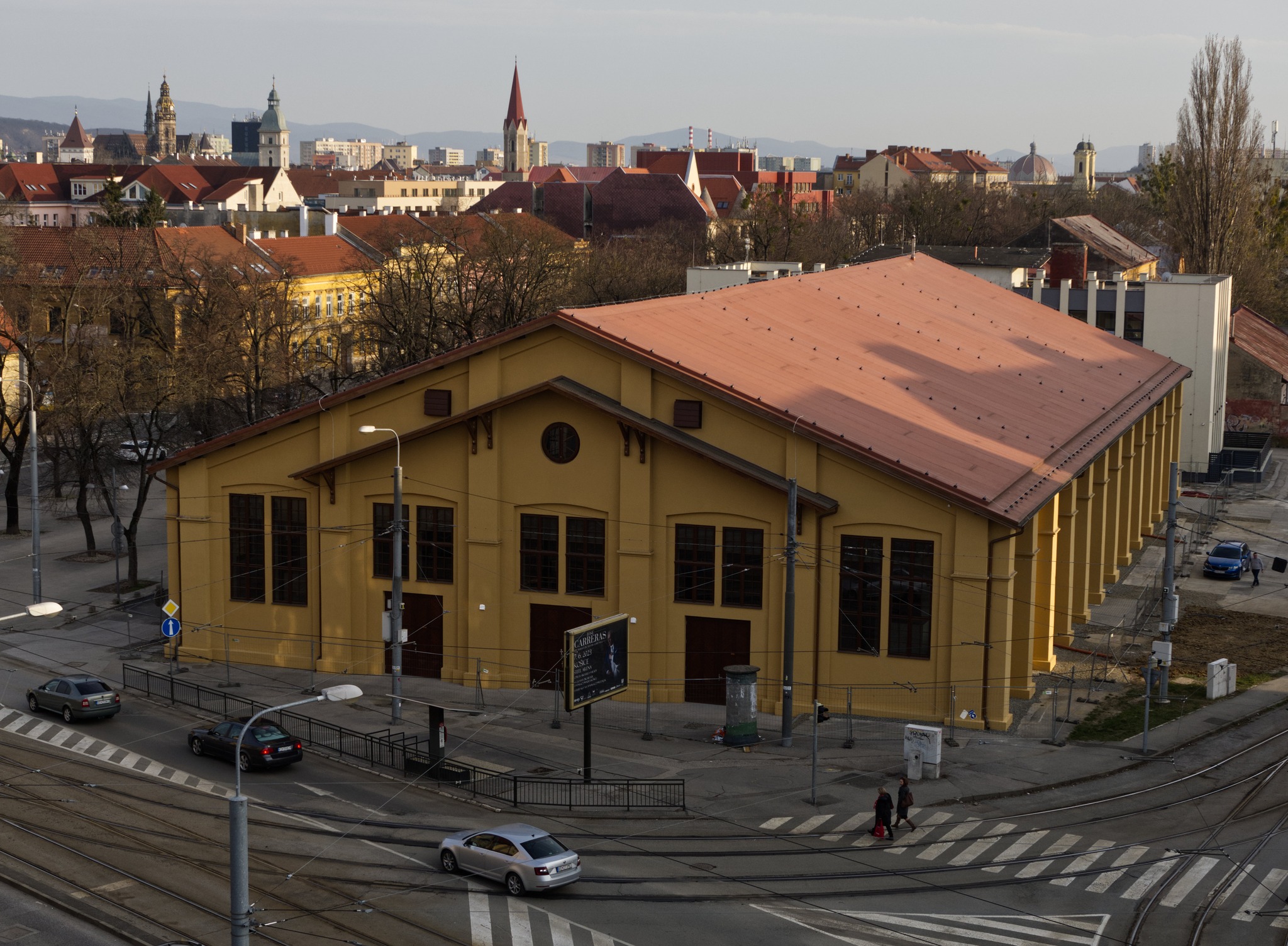 Zrekonštruovaná košická Angels aréna. 