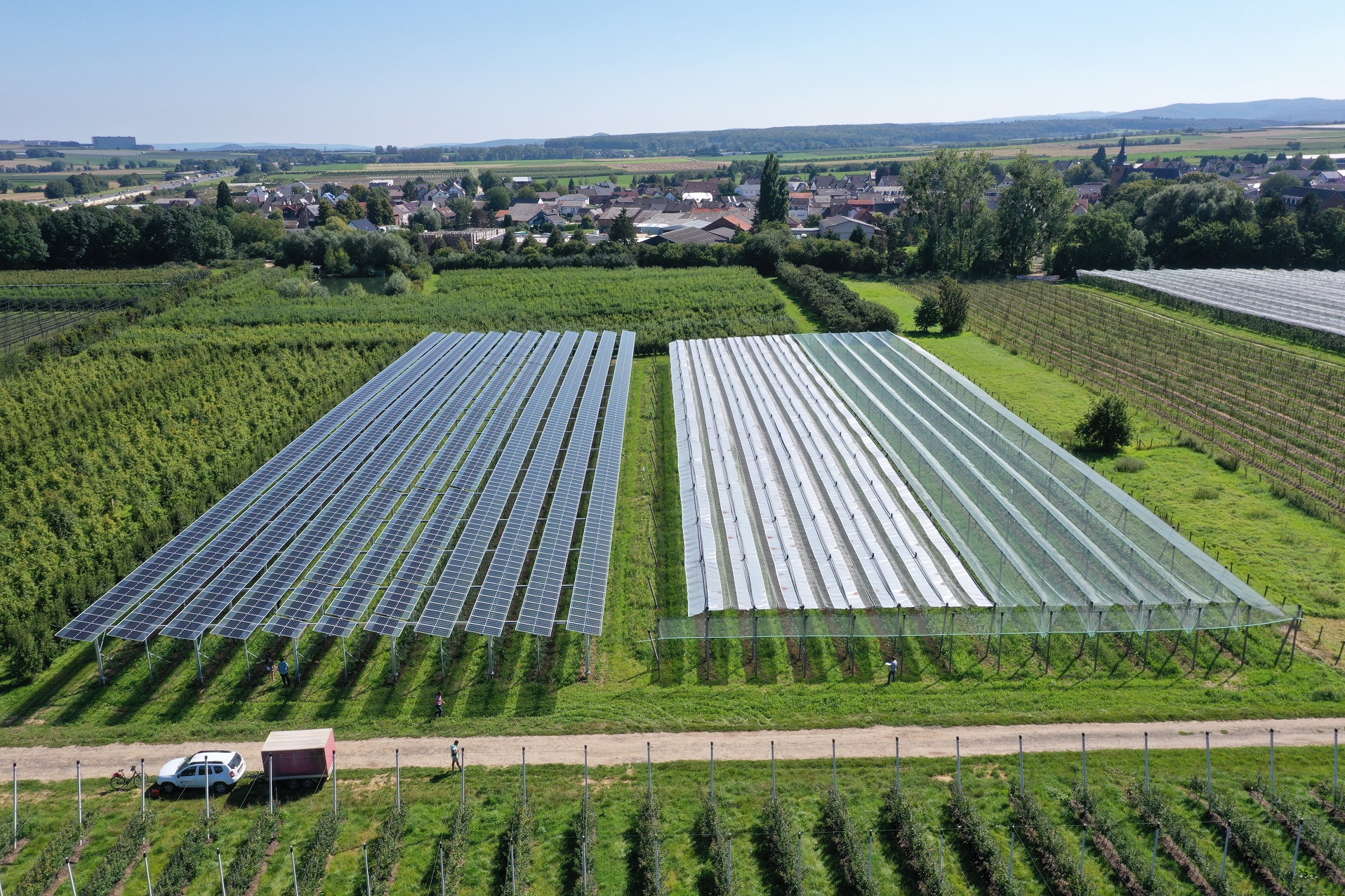 Projekt „APV-Obstbau“ spustil Fraunehoferov inštitút v Gelsdorfe v roku 2020. 