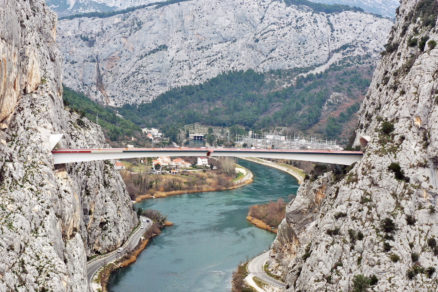 Spojený most Cetina.