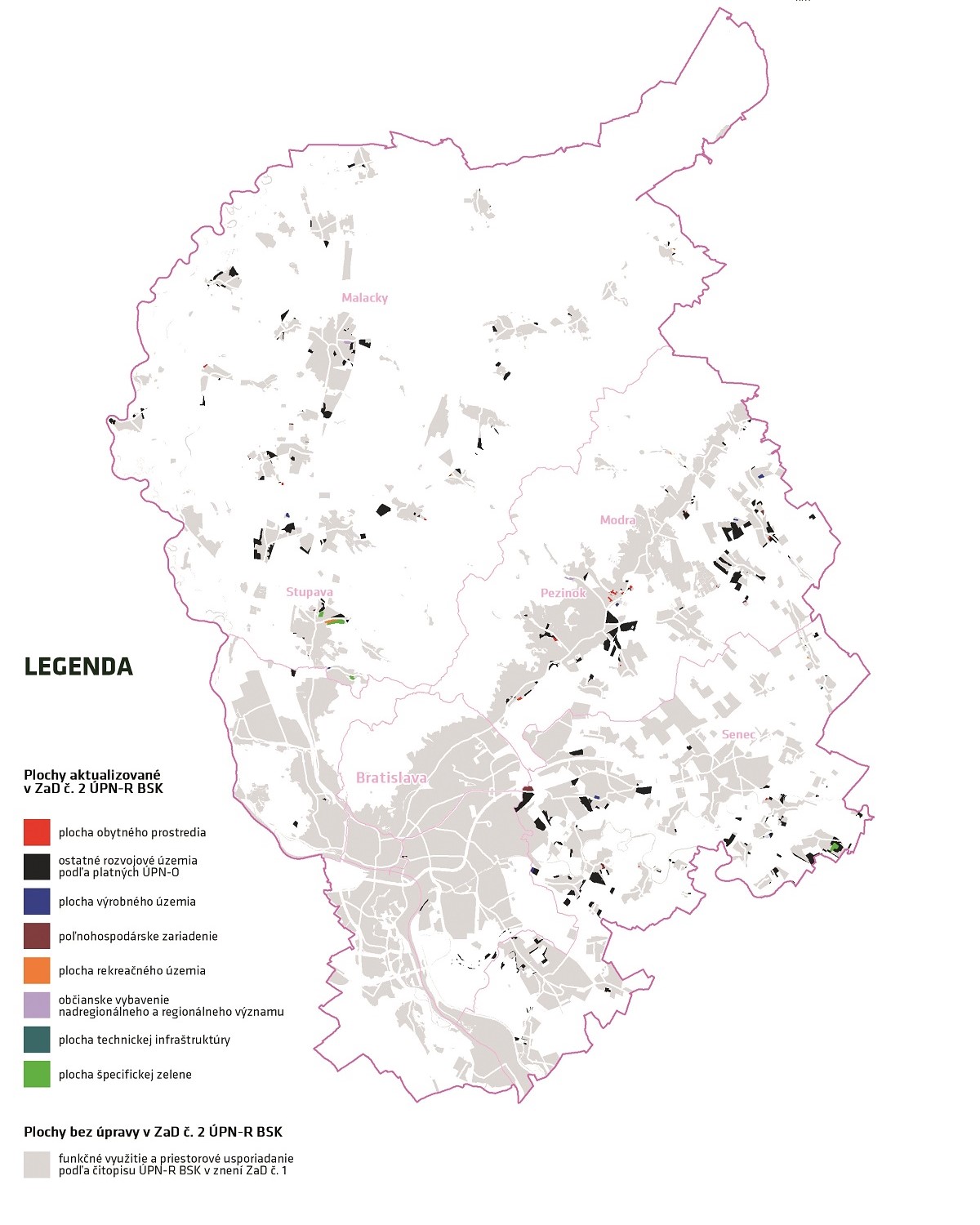 ↑ Rozvojové územia BSK podľa ZaD 2 územného plánu regiónu