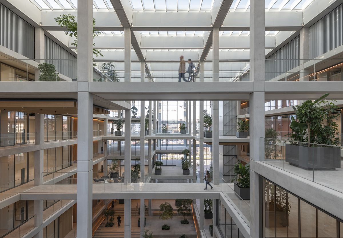 Administratívna budova ICÔNE Belval, Luxemburg, Luxembursko