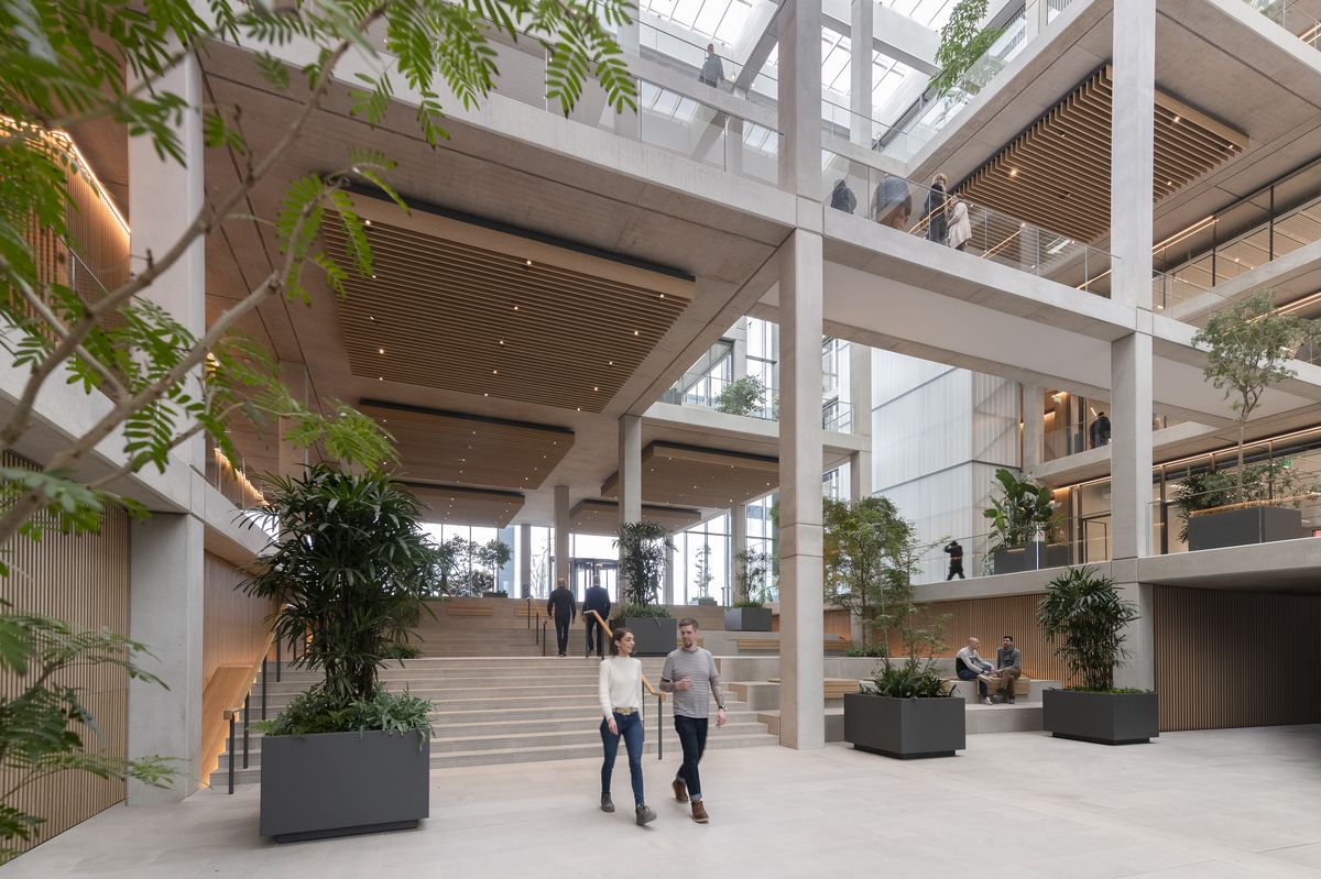 Administratívna budova ICÔNE Belval, Luxemburg, Luxembursko