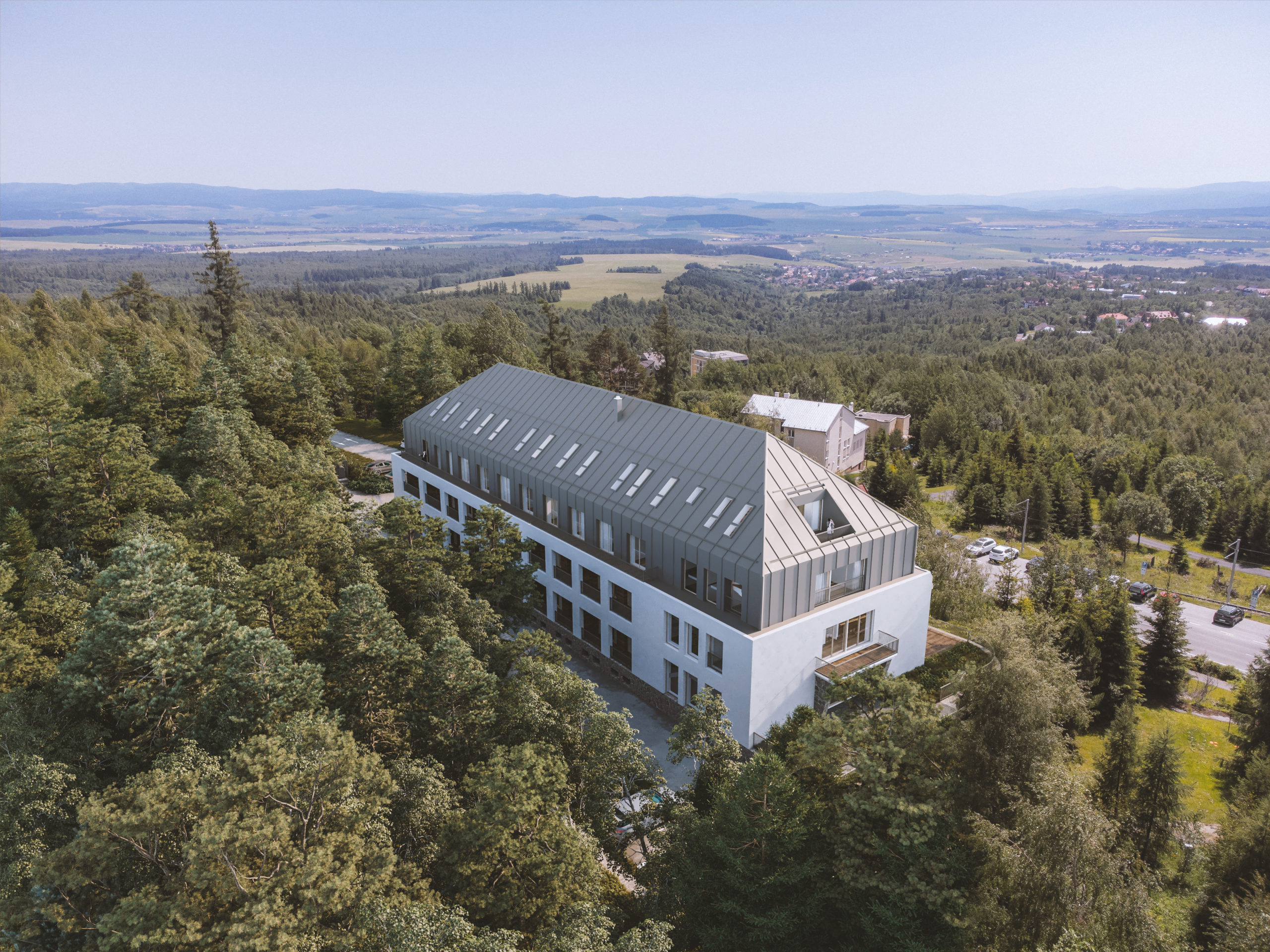 Vizualizácie, apartmánový dom Lebenski, Horný Smokovec