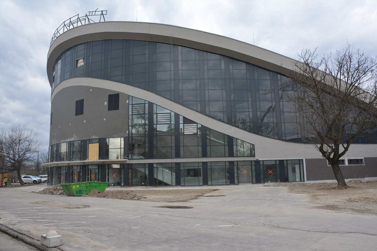 Súčasná podoba haly. 