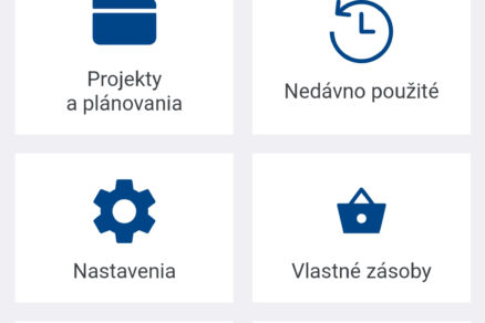 Krok 1: Stiahnite si aplikáciu Easy Formwork Planner v Google Play alebo Apple Store a zaregistrujte sa. Potom už stačí len vybrať typ konštrukcie a pustiť sa do plánovania.