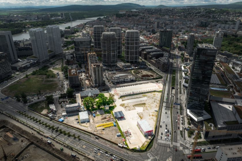 Pozemok dočasnej autobusovej stanice v zóne Chalupkova