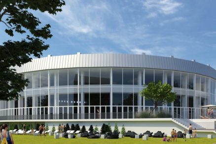 Budúci bazén v Národnom olympijskom centre plaveckých športov Košice