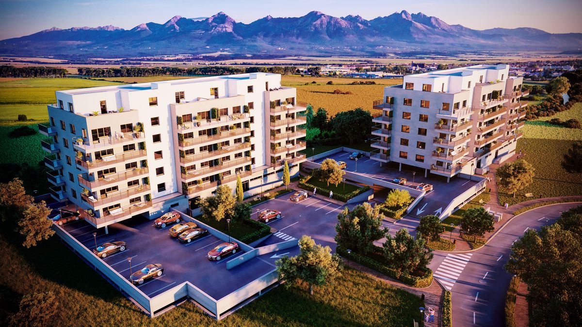 Poprad Bytove domy Barbora