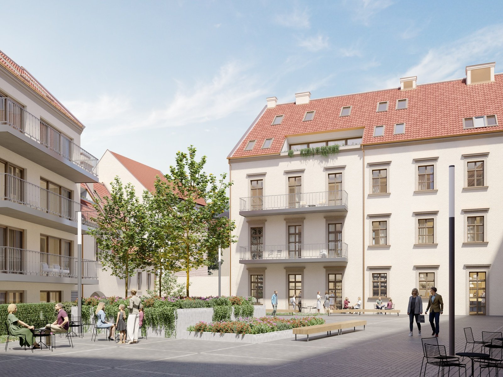 Rekonštrukcia a dostavba Esterházyho paláca v Bratislave.