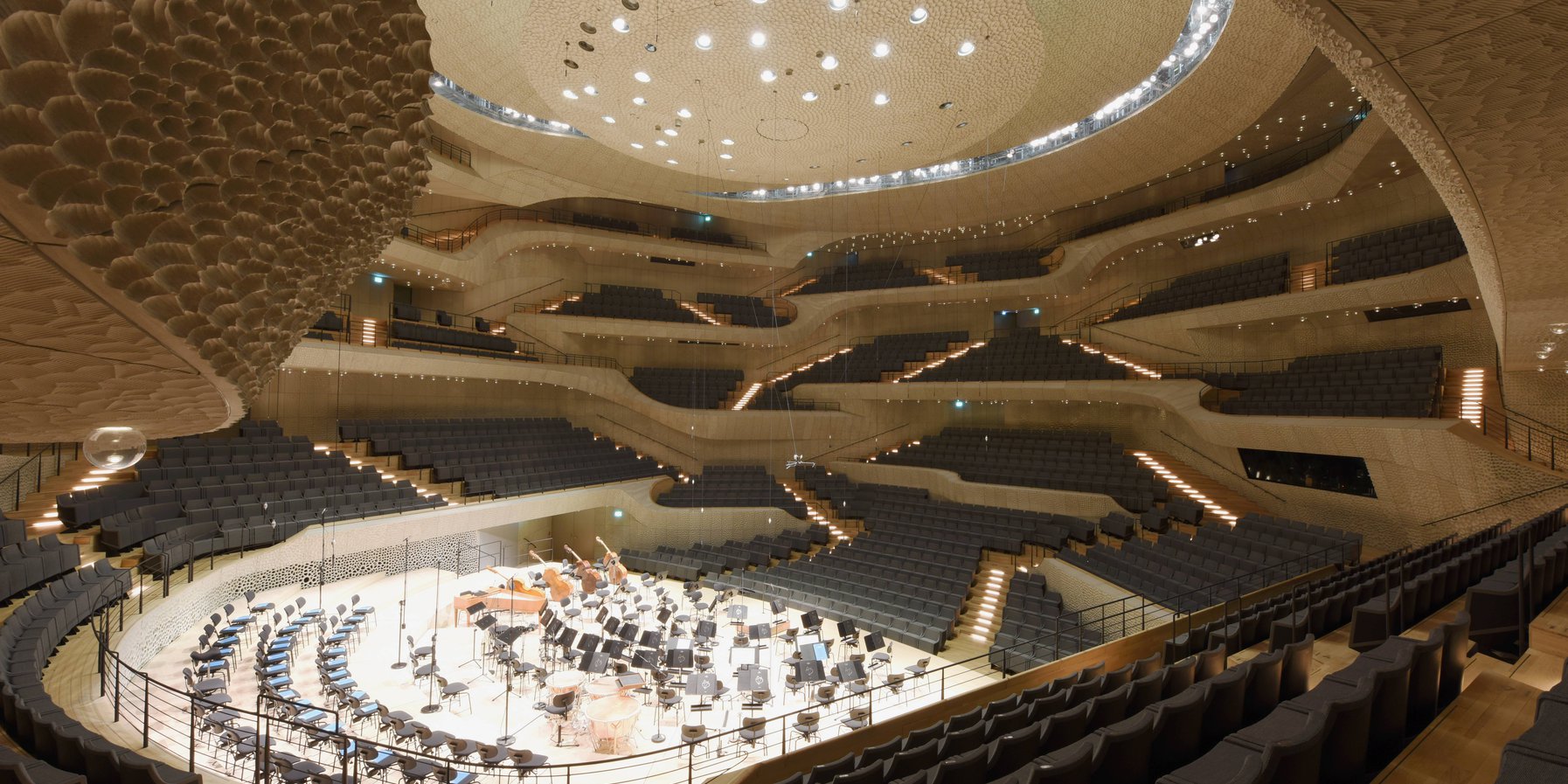 Elbphilharmonie v Hamburgu