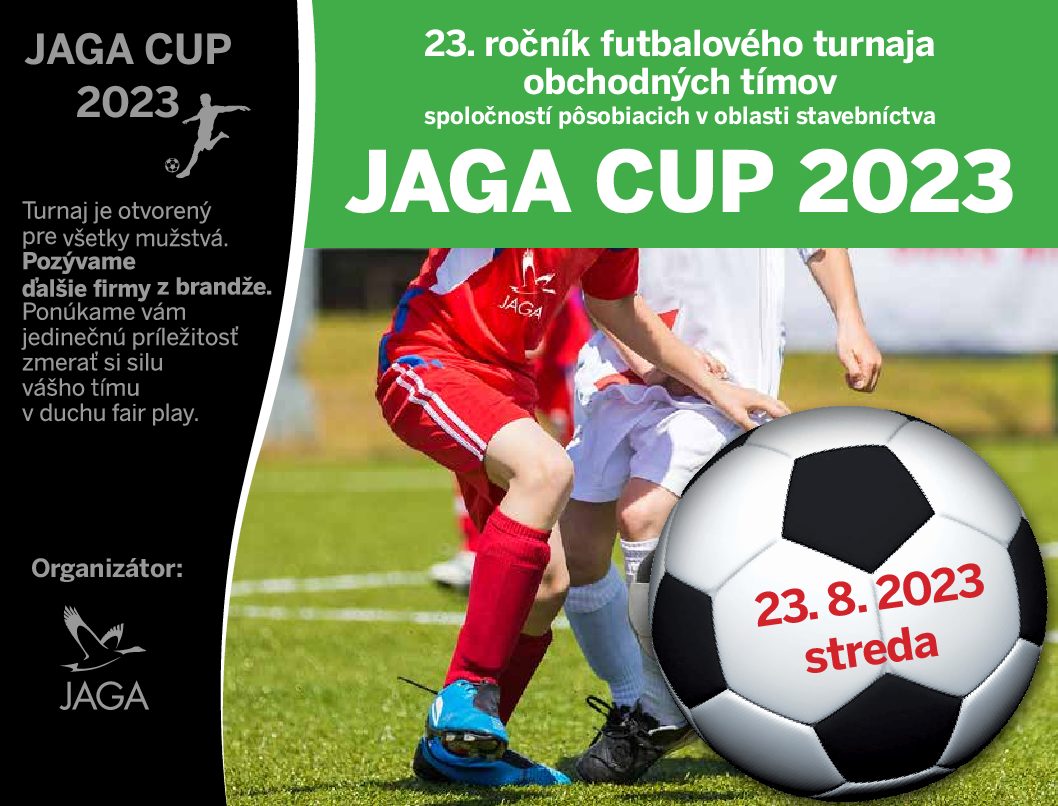 JAGA CUP 2023 PRIHLASKA