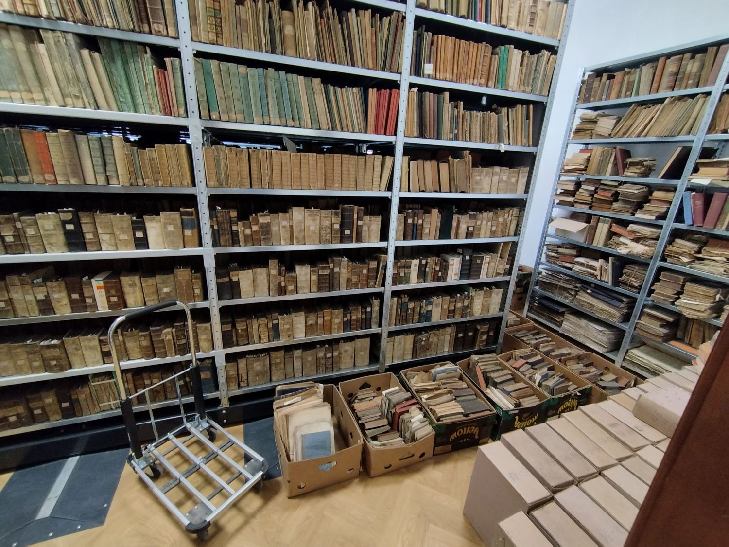 V Starom lýceum sú zbierky vzácnych kníh