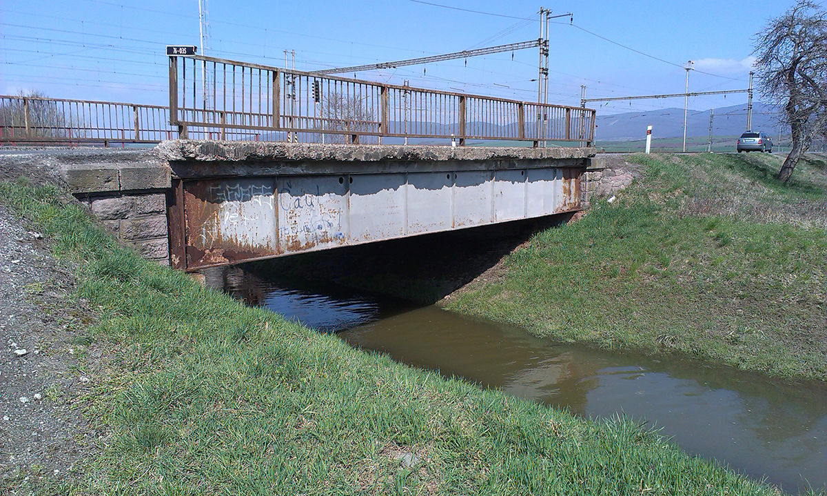 Pôvodný most ev. č. 76-035 