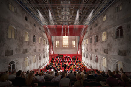 Vizualizácia: Koncertná sála v Karlových Varoch