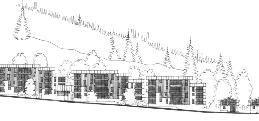 Projekt apartmánovej výstavba v obci Bystrá