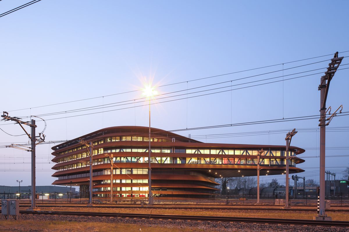 Centrum riadenia železničnej dopravy, Utrecht, Holandsko